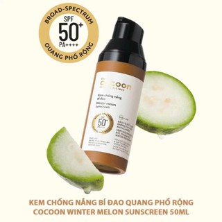 Kem Chống Nắng Coocon Bảo Vệ Cao SPF50+,PA+++ Hỗ Trợ Cấp Ẩm Và Làm Dịu Da