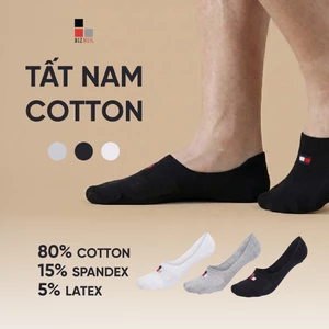 COMBO 2 Tất vớ nam giày lười Bizmen cổ thuyền công nghệ nano bạc khử mùi tốt BSC005EDP02