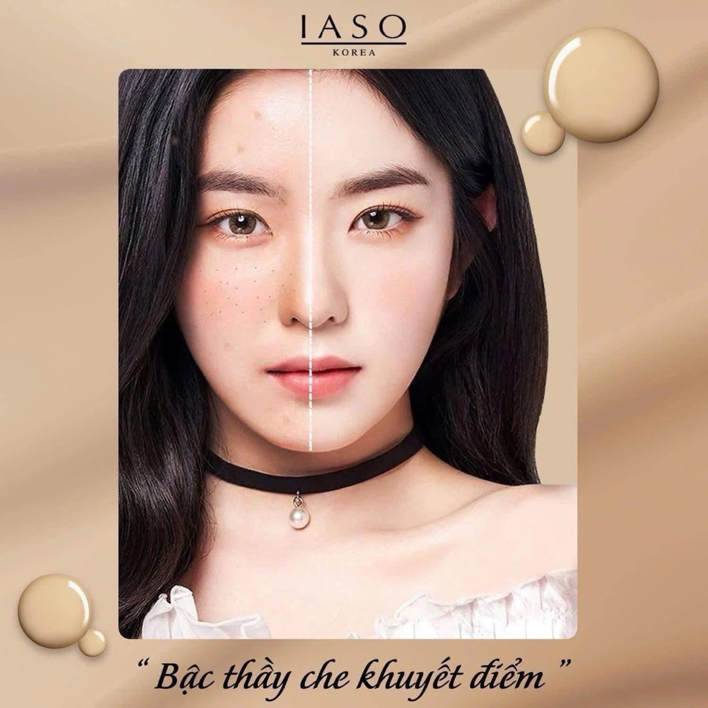 { Hàng công ty } Kem nền trang điểm BB IASO 3in1 Triple Protection SPF 30 PA++
