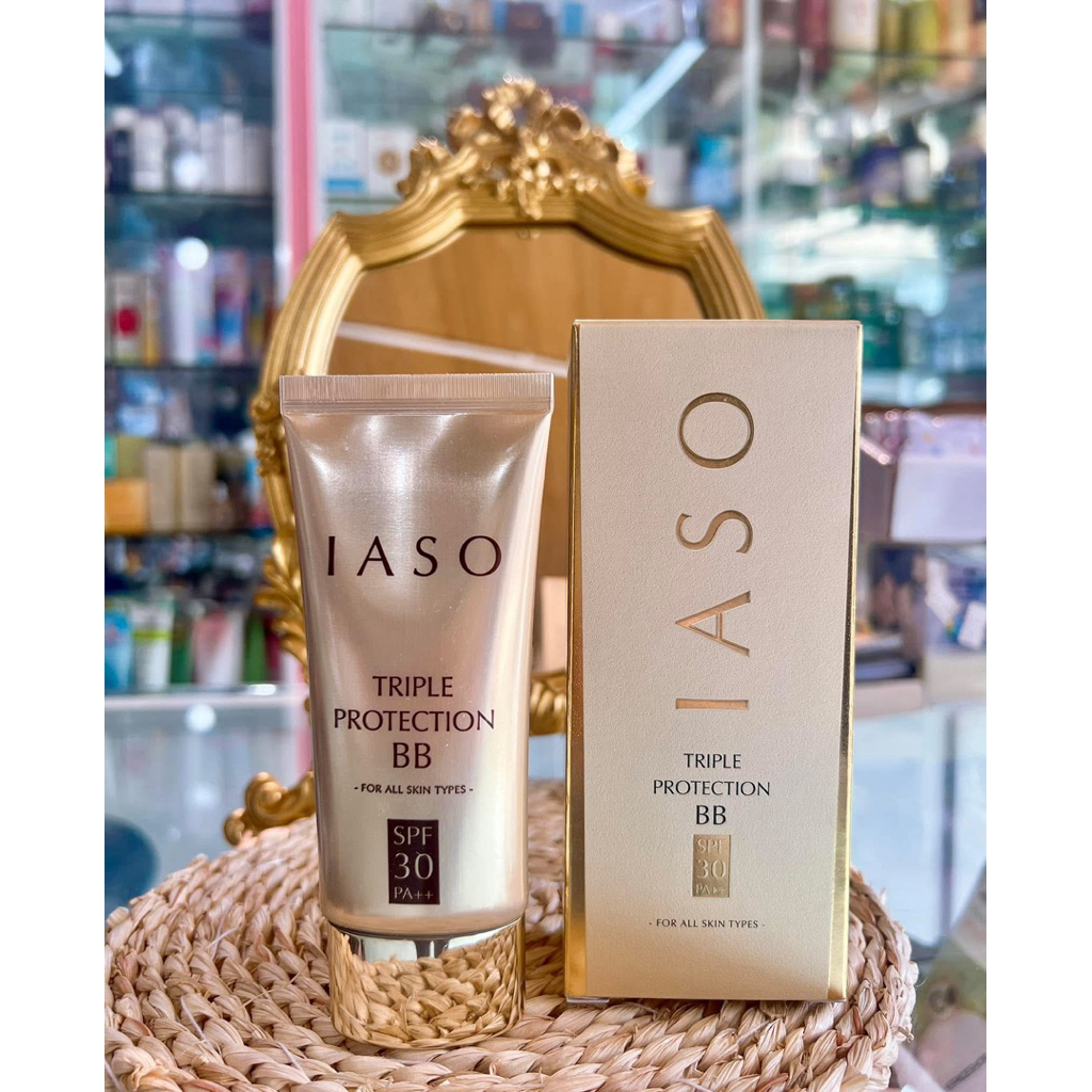 { Hàng công ty } Kem nền trang điểm BB IASO 3in1 Triple Protection SPF 30 PA++
