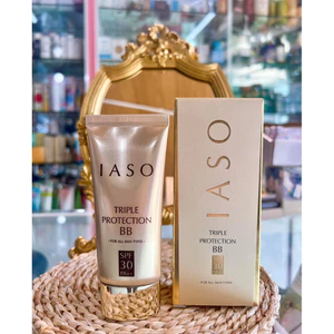 { Hàng công ty } Kem nền trang điểm BB IASO 3in1 Triple Protection SPF 30 PA++