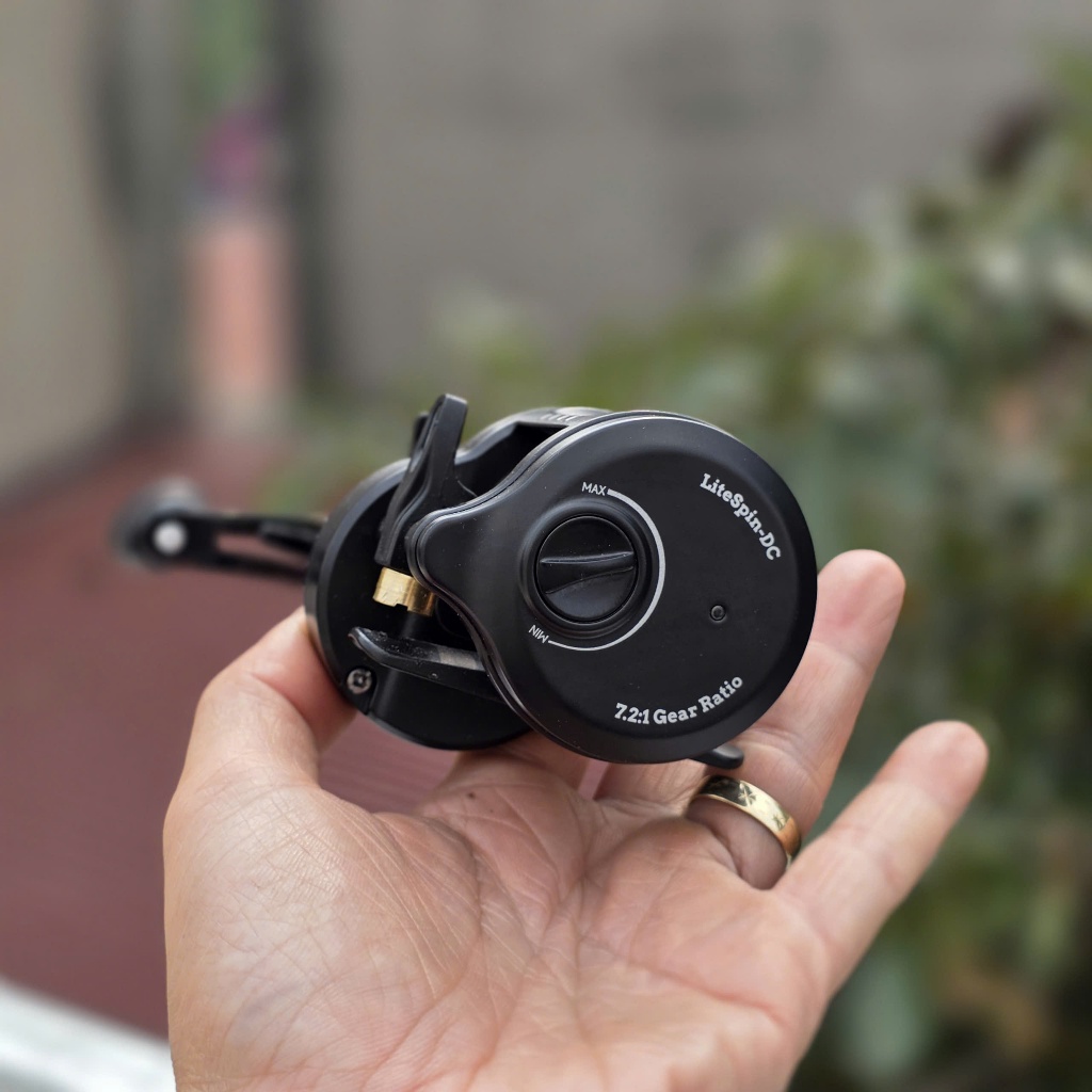 Máy Câu Ngang Kekili TEBEN Drum LiteSpin - có chip DC Kiểu Dáng