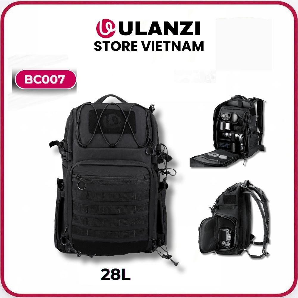 Balo máy ảnh Ulanzi BC007 28L