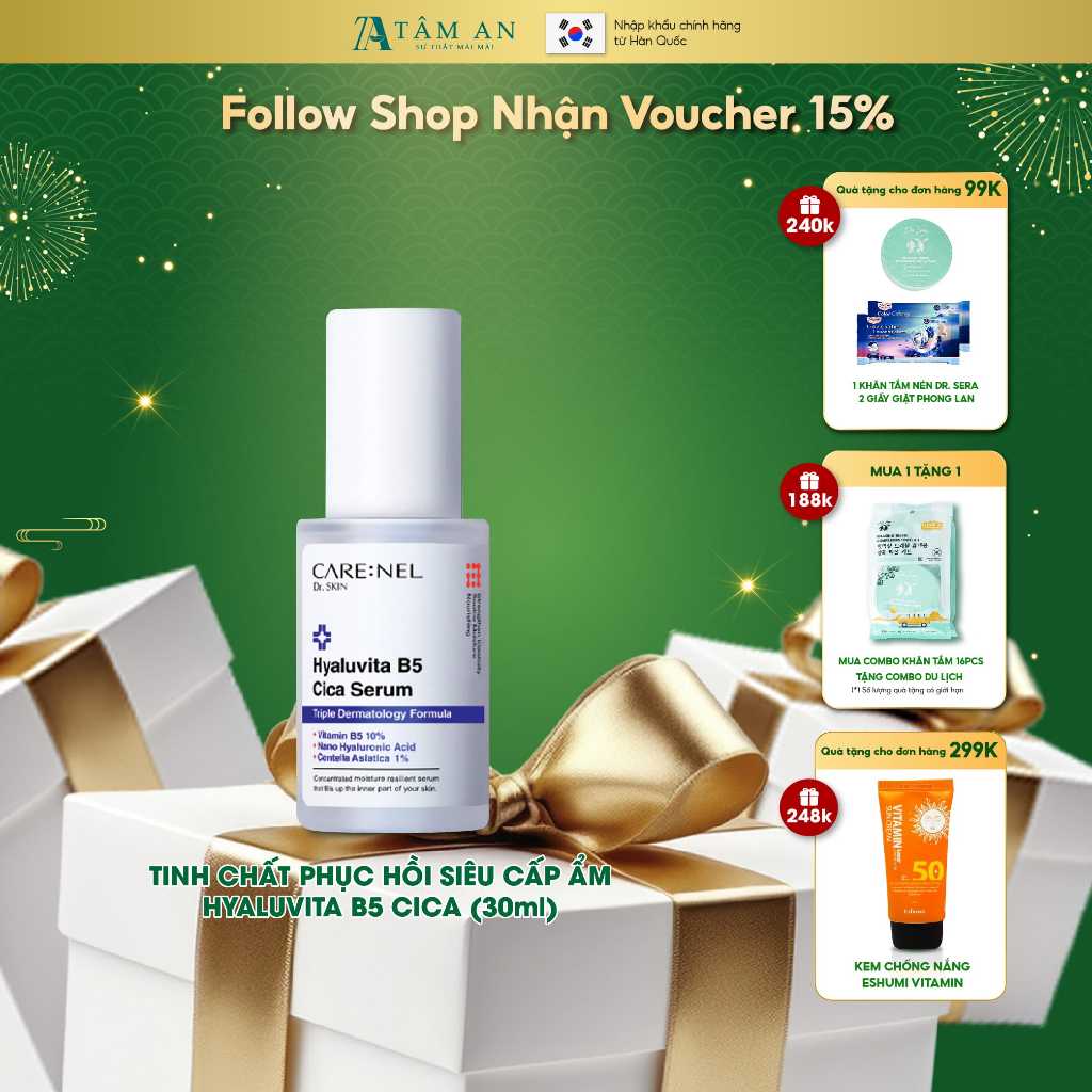 Serum Dưỡng Da Nhạy Cảm - Hình ảnh thực tế