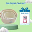 Set Rổ 6 Món Nhựa PP Nguyên Sinh Dày Dặn Cao Cấp, Hộp Đựng Rau Củ 3 Tầng Thông Minh