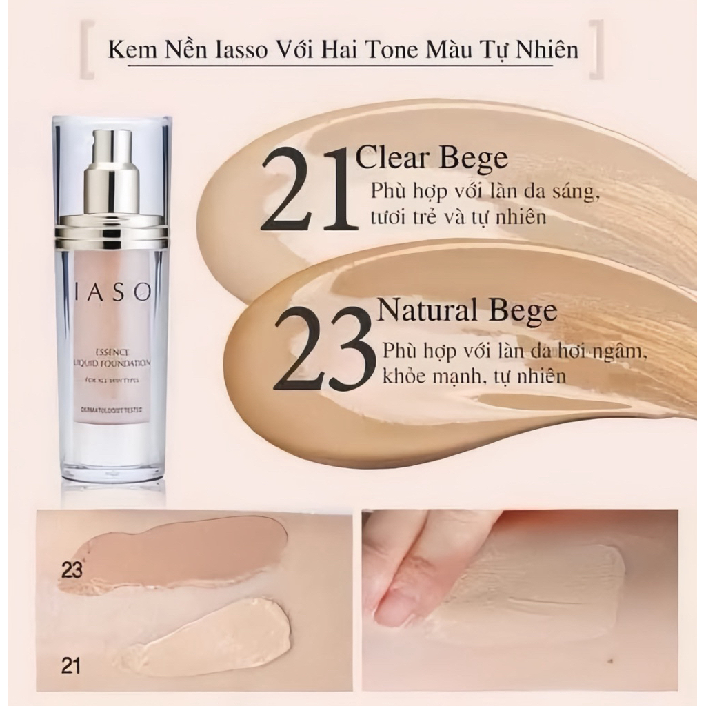 { Hàng công ty } Kem nền trang điểm IASO
