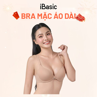 Combo 2 Áo ngực mặc áo dài có gọng iBasic mút vừa cup T-Shirt BRAW120