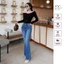 Quần Jeans Nữ Ống Loe Cao Cấp Nhiều Mẫu Cạp Cao Chất Jean Mềm Mịn Co Giãn Ảnh Thật 100% J872