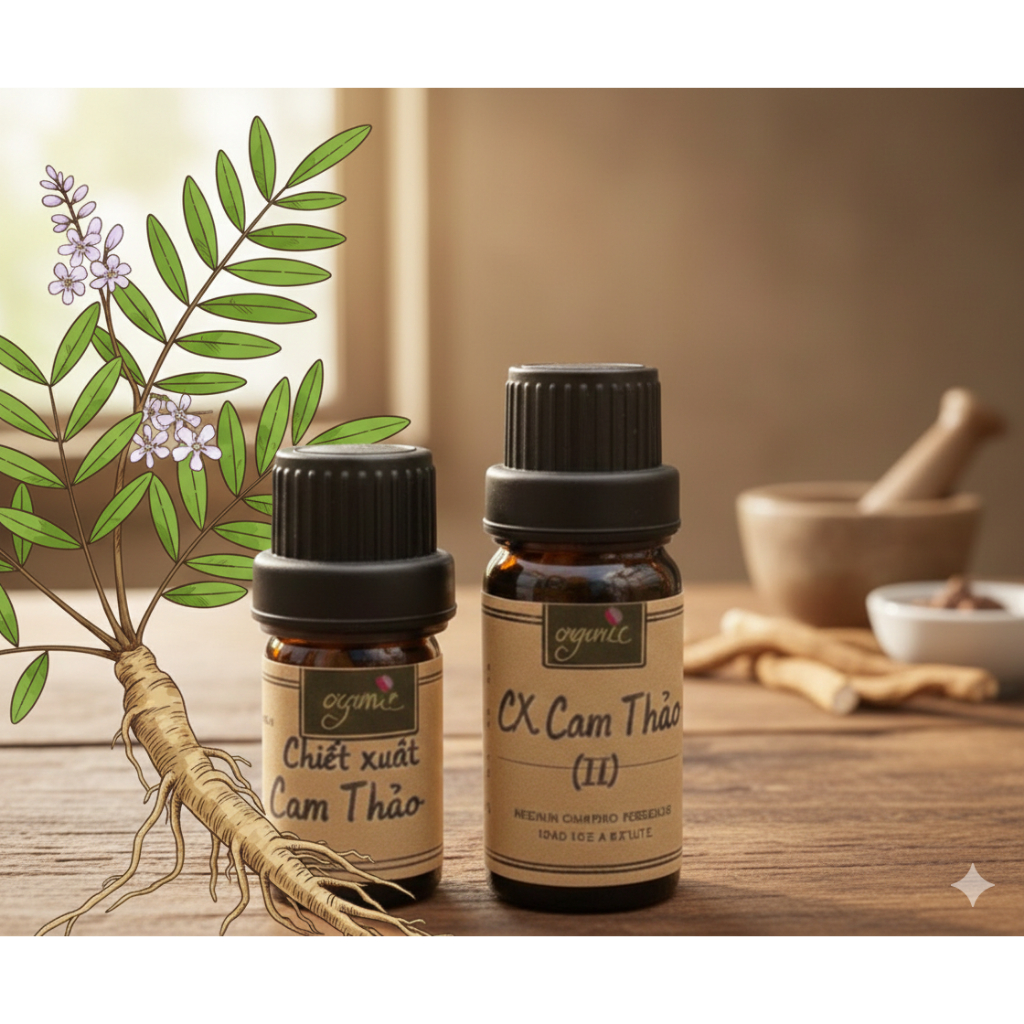 CHIẾT XUẤT RỄ CAM THẢO - LICORICE ROOT EXTRACT (VIỆT NAM)