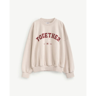 Áo Sweatshirt Nỉ Nam Tay Dài In Chữ Form Boxy - ROUTINE 10F25SWE002