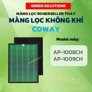 Màng Lọc Rogerseller® tương thích Màng Lọc Không Khí Coway AP-1008CH, AP-1009CH, Màng lọc Hepa Coway, bộ lọc Coway
