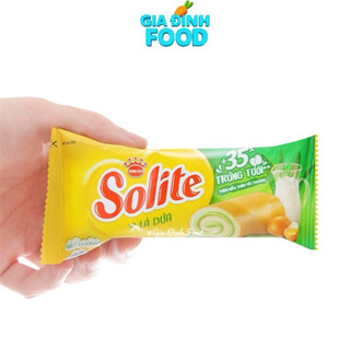 THÙNG x12 Hộp Bánh cuộn Solite lá dứa/ Bơ sữa/ Dâu 324g - 18 Gói/ hộp