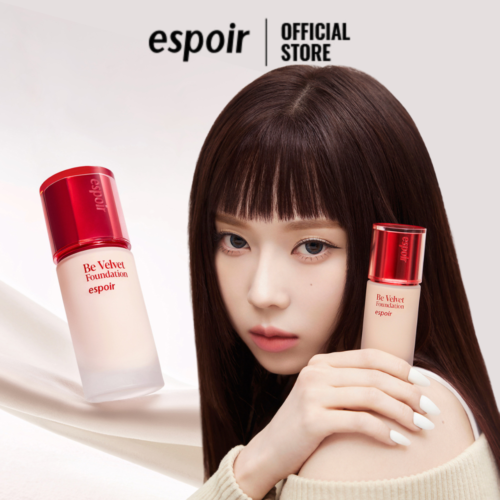 Kem Nền Che Phủ Bền Màu Espoir Be Velvet Foundation 2025 SPF22 PA++ 30g