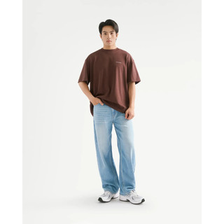 Áo Thun Nam Tay Ngắn Cotton Hình In Sau Form Boxy - ROUTINE 10F25TSS017