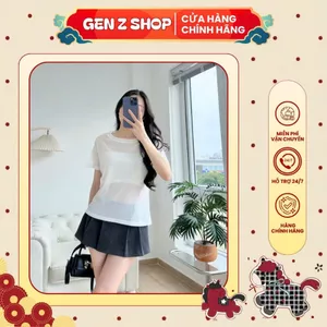 ÁO BABYTEE THUN GIẤY MỎNG NHẸ [KÈM ÁO ỐNG] Đơn Giản Năng Động BBTGENZ25