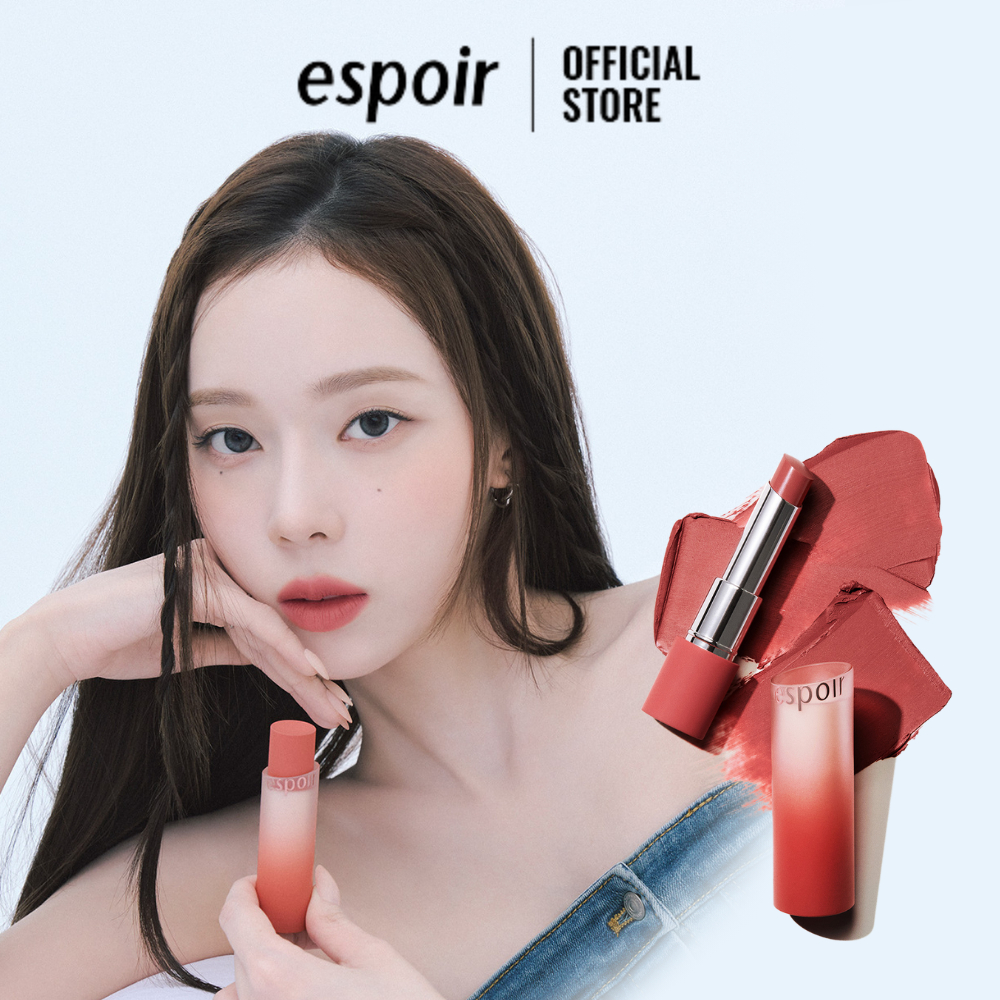 Son Thỏi Espoir Nowear Lipstick Volume Matte 3g .#01 Fog Mauve