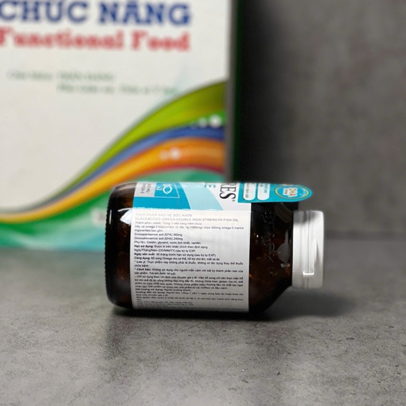 [Nhập khẩu chính ngạch] Viên uống Blackmores Omega Double High Strength Fish Oil bổ sung omega 90 viên