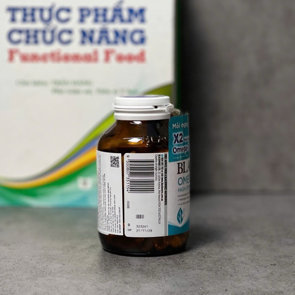 [Nhập khẩu chính ngạch] Viên uống Blackmores Omega Double High Strength Fish Oil bổ sung omega 90 viên
