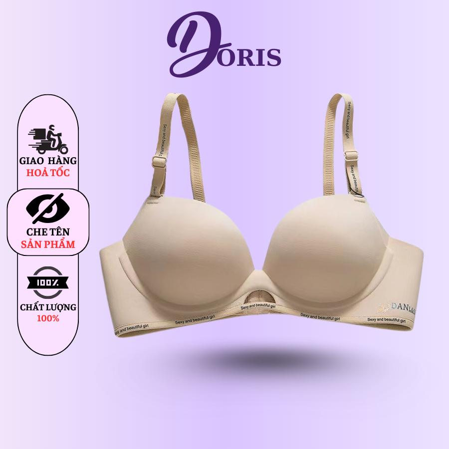 Áo Ngực Đúc Su Đệm Mỏng Massage Nâng Ngực Tự Nhiên Chống Xệ DORIS A521