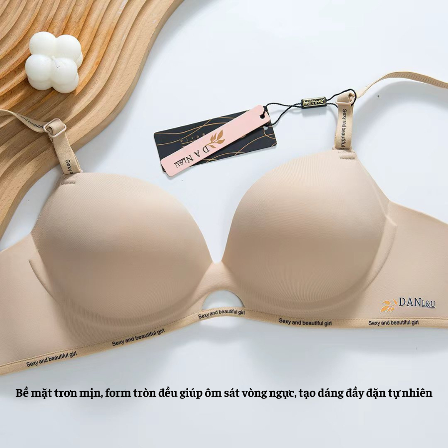 Áo Ngực Đúc Su Đệm Mỏng Massage Nâng Ngực Tự Nhiên Chống Xệ DORIS A521
