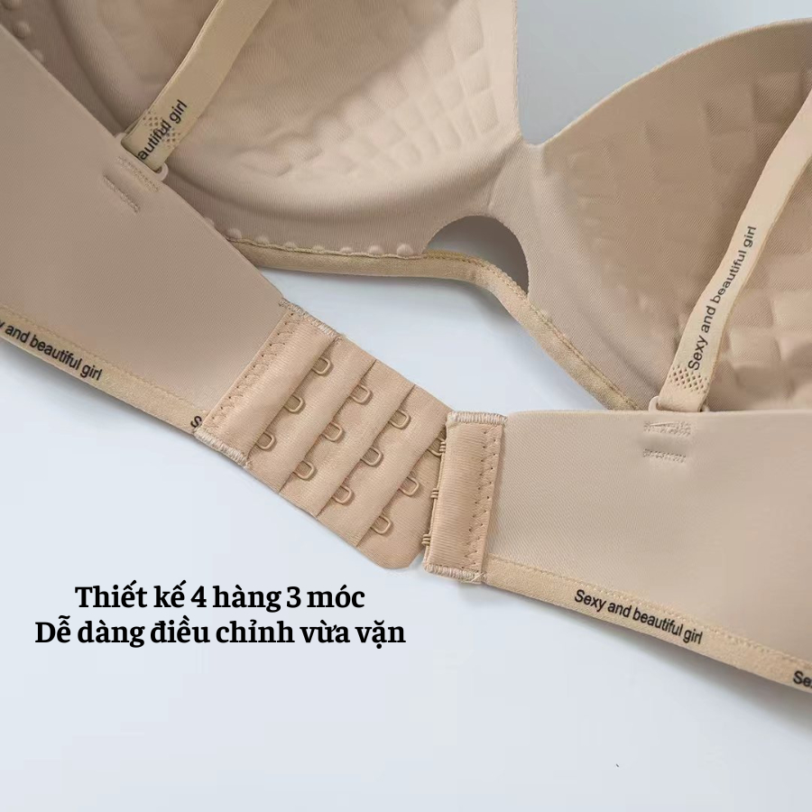 Áo Ngực Đúc Su Đệm Mỏng Massage Nâng Ngực Tự Nhiên Chống Xệ DORIS A521