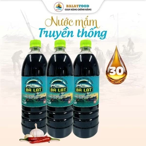 Combo 3 Chai Nước Mắm Nấu 1000ml Truyền Thống Ba Lạt Dùng Cho Nấu Ăn Kho Cá Kho Thịt Đậm Đà Thơm Ngon