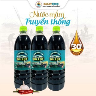 [Nước Mắm Nấu] Combo 3 Chai Nước Mắm Nấu 1000ml Truyền Thống Ba Lạt Dùng Cho Nấu Ăn Kho Cá Kho Thịt Đậm Đà Thơm Ngon