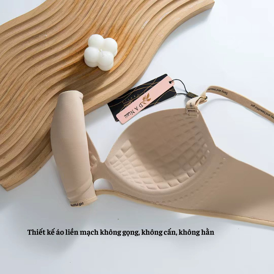 Áo Ngực Đúc Su Đệm Mỏng Massage Nâng Ngực Tự Nhiên Chống Xệ DORIS A521