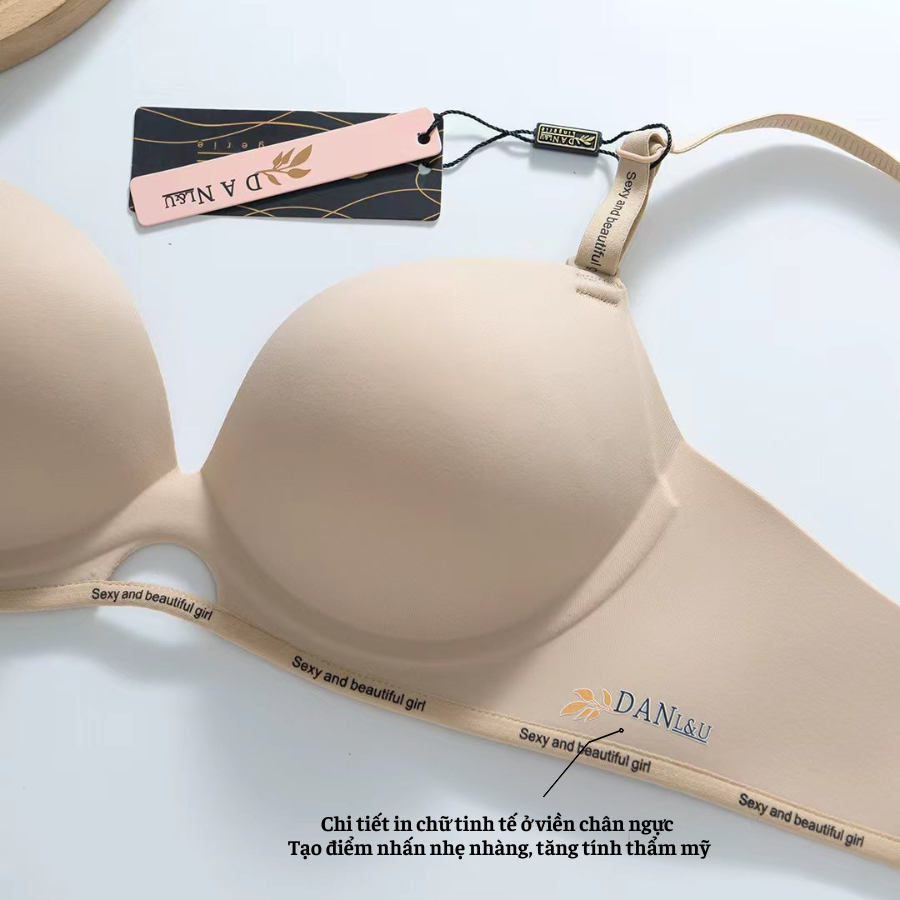 Áo Ngực Đúc Su Đệm Mỏng Massage Nâng Ngực Tự Nhiên Chống Xệ DORIS A521