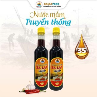[LOẠI ĐẶC BIỆT] Nước Mắm Cá Cơm Nguyên Chất Ba Lạt 35 Độ Đạm, Nước Mắm Chắt Truyền Thống