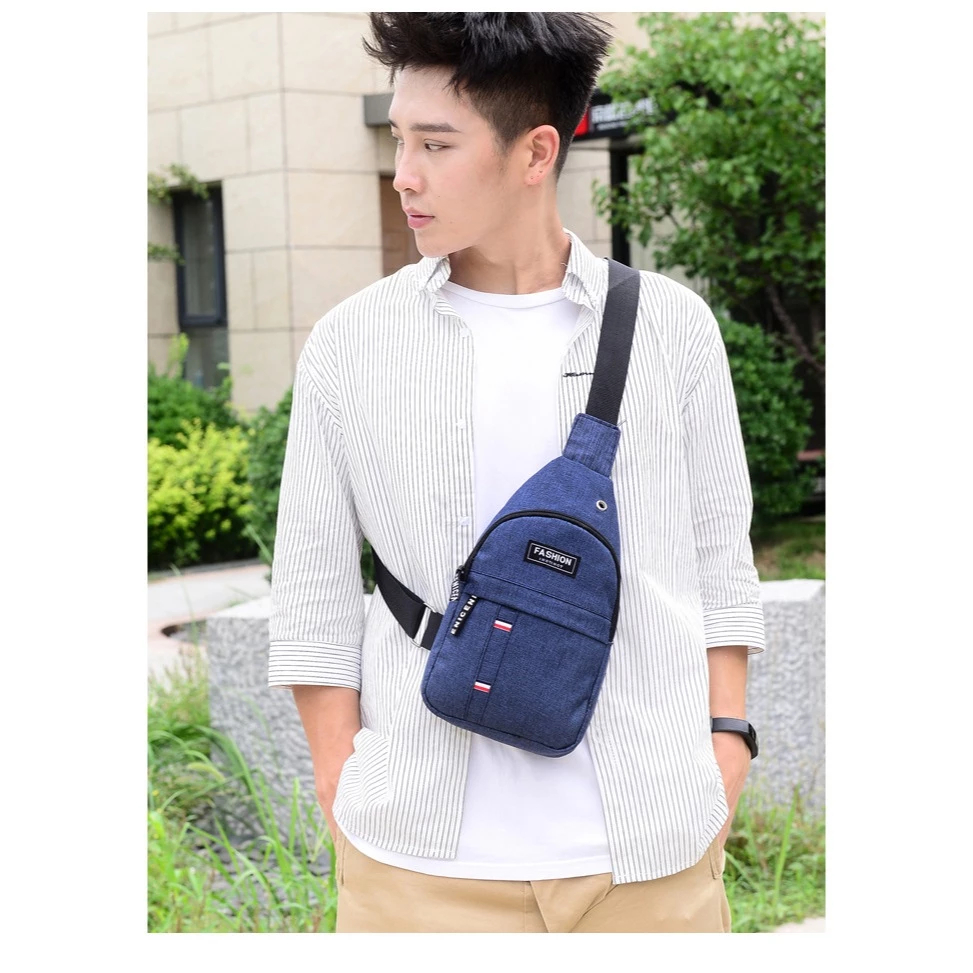 [Peinn] Túi Đeo Chéo Vải Canvas Hàng Sẵn Kho Tại HN,Túi Nam Chống Trầy Xước Và Chống Thấm Nước 01 DODANA