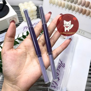 [AMORTALS] Dao Cạo Lông Mày Amortals 2 Đầu Vỏ Tím, Cạo Tỉa Lông Mày Tiện Lợi, Không Gỉ