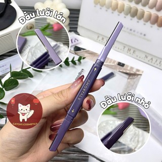 [AMORTALS] Dao Cạo Lông Mày Amortals 2 Đầu Vỏ Tím, Cạo Tỉa Lông Mày Tiện Lợi, Không Gỉ