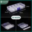 Hộp đựng trang sức linh kiện điện tử 10 15 24 36 ngăn tháo rời chất lượng cao.