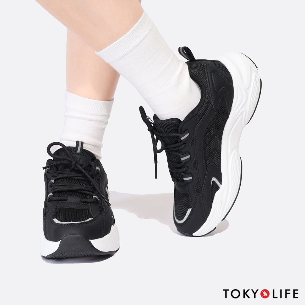 Giày Thể Thao Nữ Đế Cao Êm Chân Thoáng Khí Kiểu Dáng Năng Động 40005319 - TOKYOLIFE