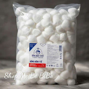 Bông nhét tai cho mẹ sau sinh, Bông gòn viên dùng trong Y Tế, trang điểm