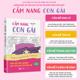 Sách - Combo 2 Quyển: Cẩm Nang Con Trai & Cẩm Nang Con Gái - Sách Gối Đầu Giường Cho Con Trai, Con Gái Tuổi Dậy Thì