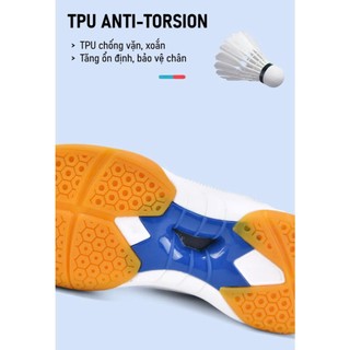 New!!! Giày Cầu Lông Lefus L039 Chính Hãng Nam Nữ Bền Đẹp - Đế CUSHION Hấp Thụ Sốc và Trợ Lực