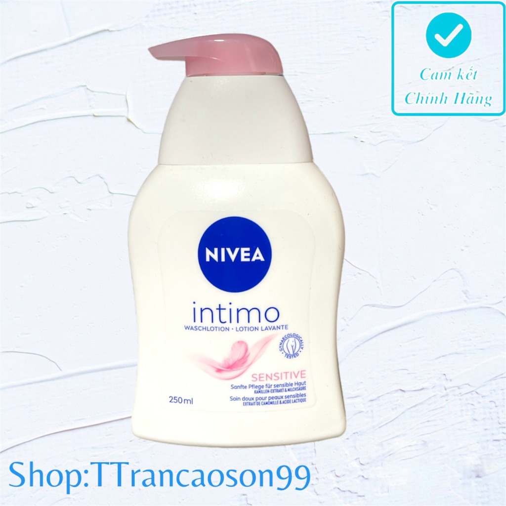 Hng c] Dung dch v sinh ph n Nivea intimo c 250ml | Shopee Vit Nam