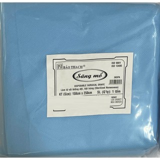 Combo 10 tấm Săng Mổ Bảo Thạch, săng mổ 150cm x 250cm vải không dệt đã tiệt trùng