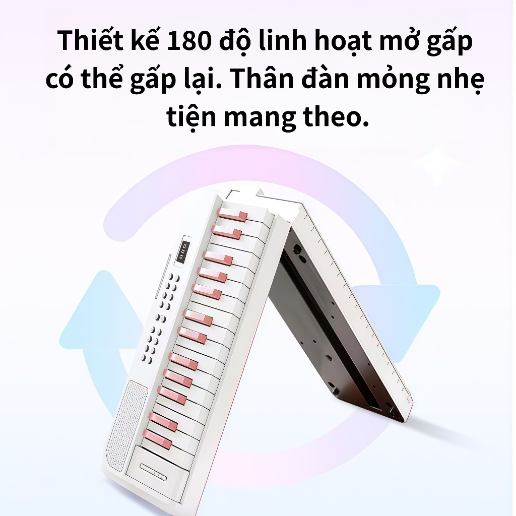【Giáo viên đề xuất】Đàn Piano Điện & Organ 61 Phím | Nhạc Cụ Đa Năng Cho Người Mới Học, Giáo Viên & Trẻ Em