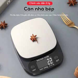 Cân tiểu ly điện tử nhà bếp mini định lượng 1g-10kg độ chính xác cao màn hình LCD sắc nét