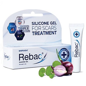 Rebac Gel Silicone Y Tế Ngăn Ngừa Sẹo – Giảm Sẹo Lồi, Sẹo Thâm, Sẹo Sau Phẫu Thuật (Tuýp 5g)