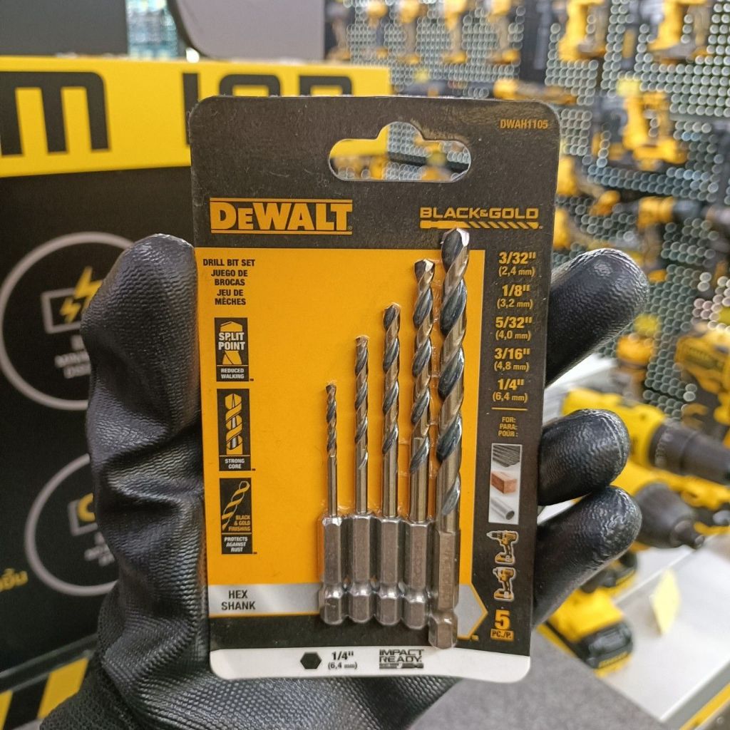 Bộ 5 Mũi Khoan Đa Năng Dewalt DWAH1105 Chính Hãng