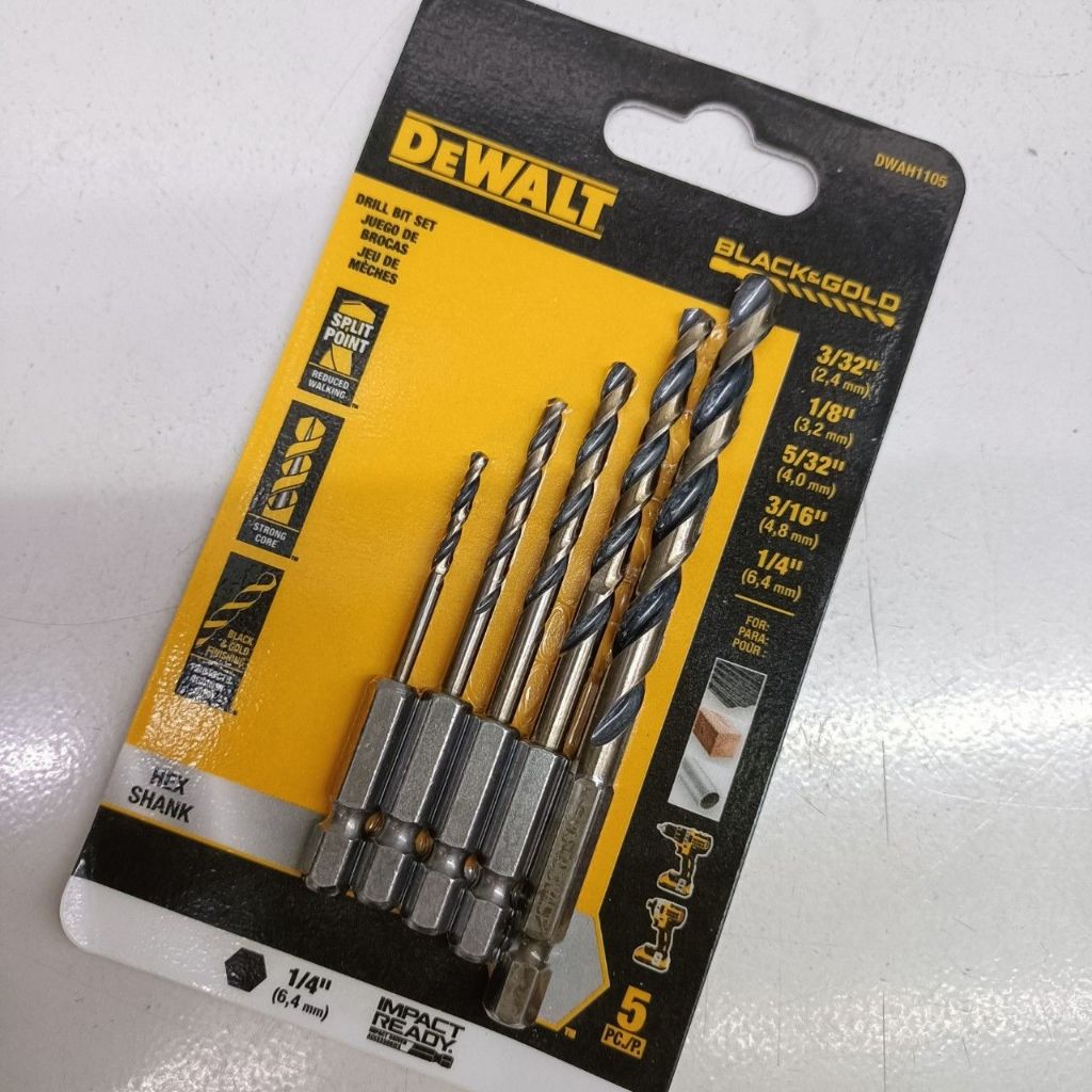 Bộ 5 Mũi Khoan Đa Năng Dewalt DWAH1105 Chính Hãng