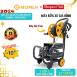 Máy Rửa Xe Gia Đình Mo2155rul - Rulo Quấn Dây Tiện Lợi, Bánh xe di chuyển dễ dàng - Có Núm Chỉnh Áp — ảnh 1