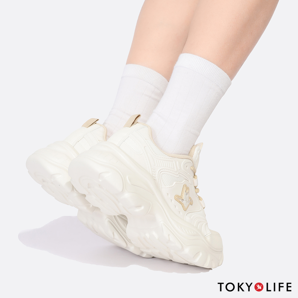 Giày Thể Thao Nữ Đế Cao Êm Chân Thoáng Khí Kiểu Dáng Năng Động Trẻ Trung  40005317 - TOKYOLIFE