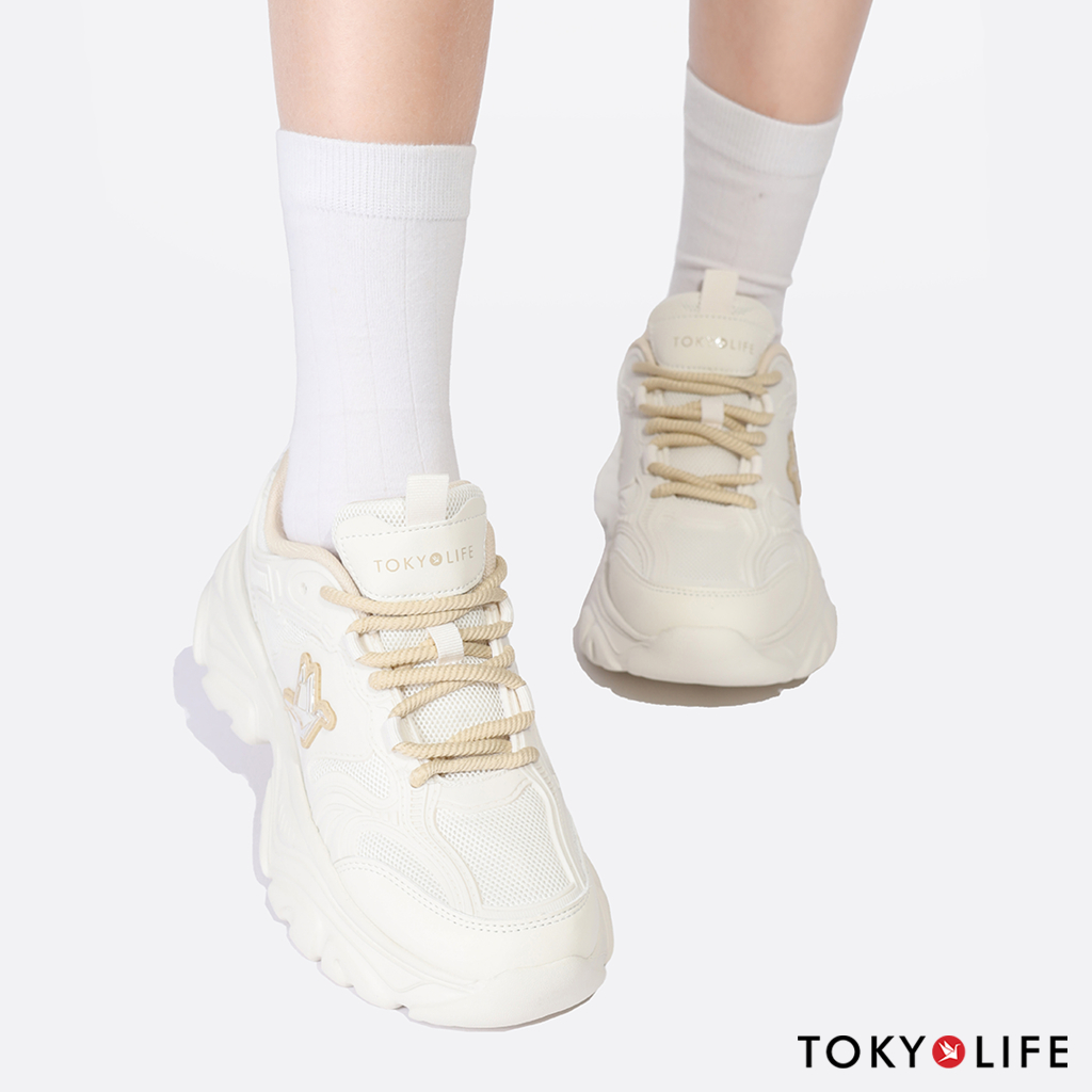 Giày Thể Thao Nữ Đế Cao Êm Chân Thoáng Khí Kiểu Dáng Năng Động Trẻ Trung  40005317 - TOKYOLIFE