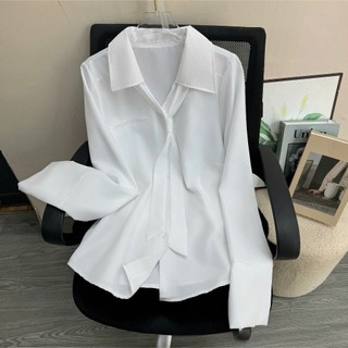 Áo sơ mi kiểu Hàn tay dài phong cách thanh lịch chất lụa mềm mịn (có bigsize) thời trang trẻ trung xinh xắn SM168
