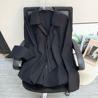 Áo sơ mi kiểu Hàn tay dài phong cách thanh lịch chất lụa mềm mịn (có bigsize) thời trang trẻ trung xinh xắn SM168